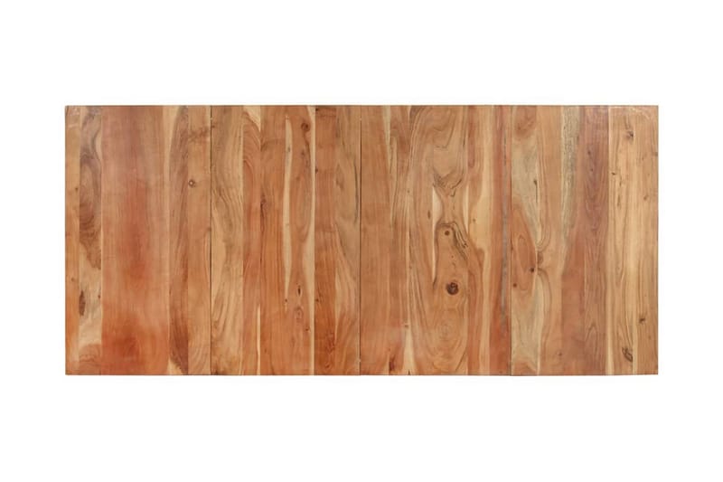 Matbord 200x90x76 cm massivt akaciaträ - Vit - Möbler - Matplats - Matbord & köksbord