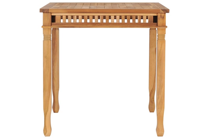 Matbord 80x80x80 cm massiv teak - Brun - Möbler - Matplats - Matbord & köksbord