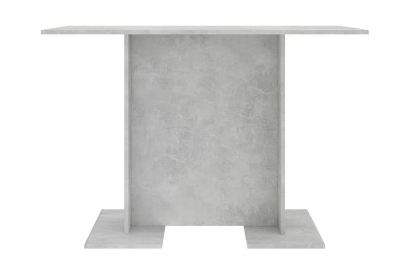 Matbord betonggrå 110x60x75 cm spånskiva - Grå - Möbler - Matplats - Matbord & köksbord
