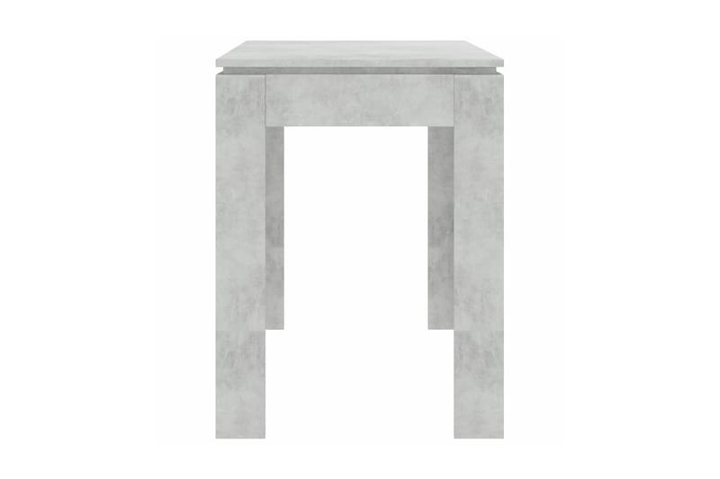 Matbord betonggrå 120x60x76 cm spånskiva - Betonggrå - Möbler - Matplats - Matbord & köksbord