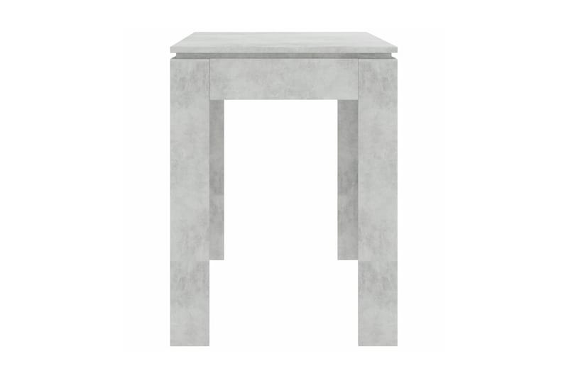 Matbord betonggrå 120x60x76 cm spånskiva - Betonggrå - Bord - Matbord & köksbord