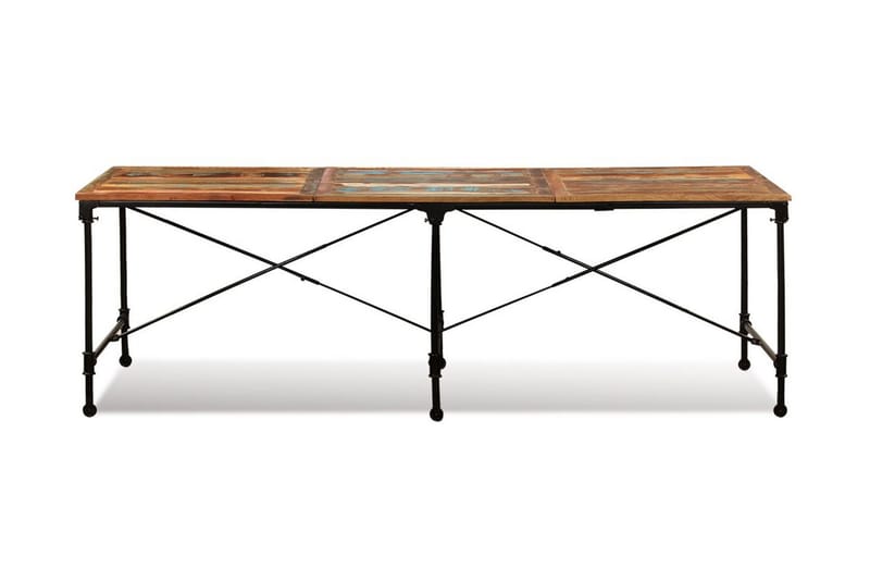 Matbord i massivt återvunnet trä 240 cm - Brun - Bord - Matbord & köksbord