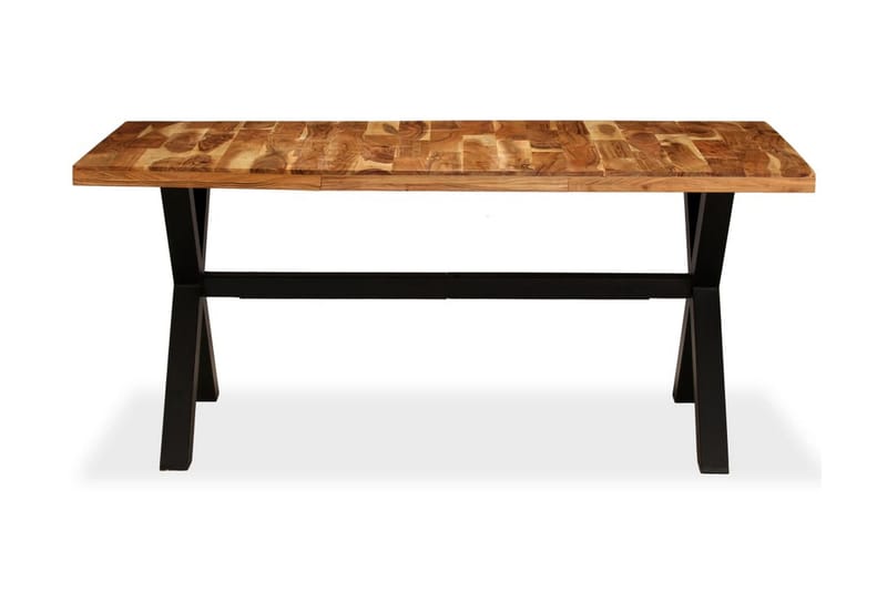 Matbord massivt akacia- och mangoträ 180x90x76 cm - Brun - Bord - Matbord & köksbord
