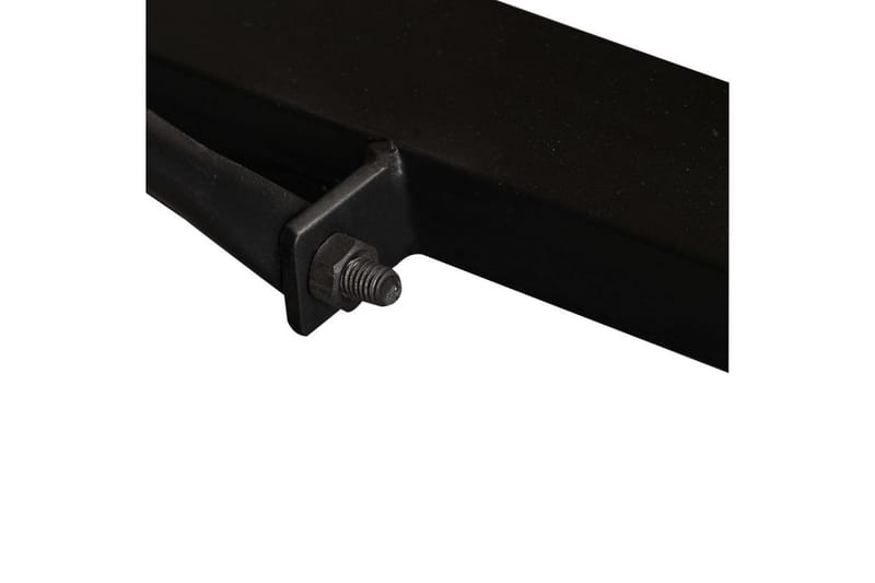 Matbord massivt grovt mangoträ 120 cm - Brun - Möbler - Matplats - Matbord & köksbord