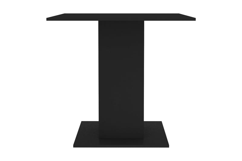 Matbord svart 80x80x75 cm spånskiva - Svart - Bord - Matbord & köksbord