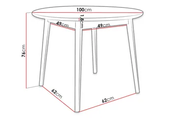 Matbord - Svart - Möbler - Matplats - Matbord & köksbord