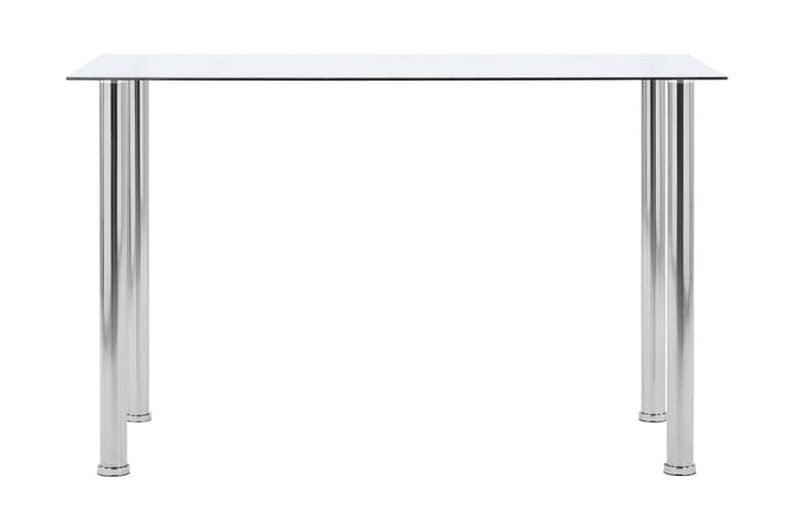 Matbord transparent 120x60x75 cm härdat glas - Bord - Matbord & köksbord