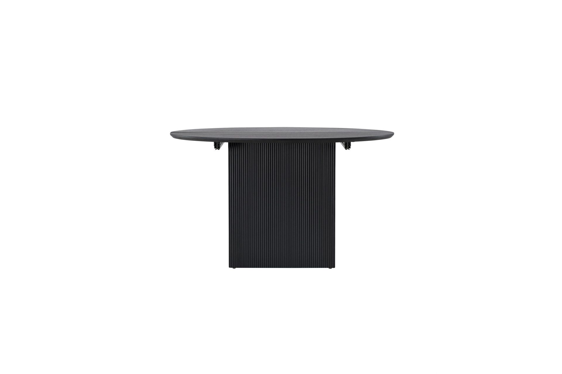 matbord matilda dining table extendable 130/180 - black / mdf with veneer black -