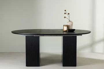 Matbord Matilda Dining Table Extendable 130/180 - Black / MDF with veneer Black - Möbler - Matplats - Matbord & köksbord