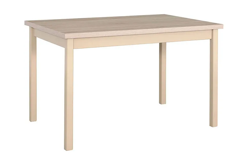 Max Rektangulärt Matbord 120 cm i Trä med Ekutseende, Beige