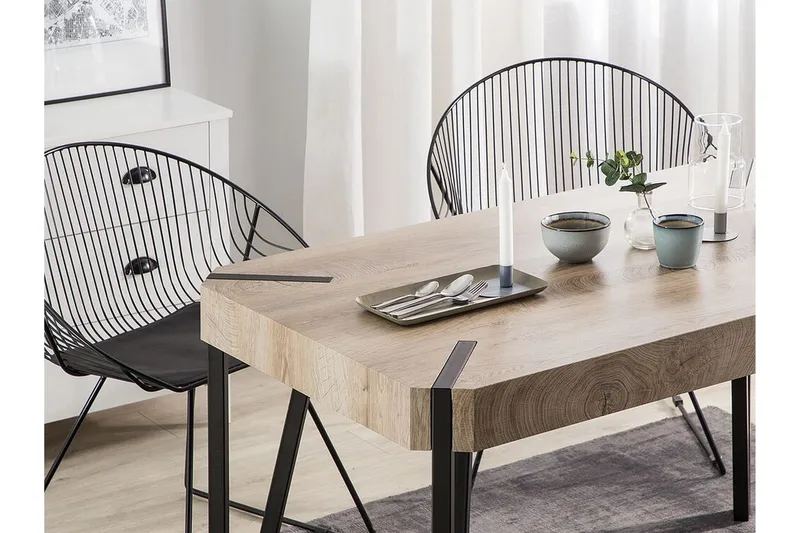 Mcgetrick Matbord 130x80 cm - Trä/Natur - Möbler - Matplats - Matbord & köksbord