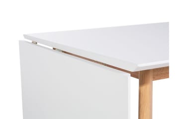Medio Utdragbart Rektangulärt Matbord 120–155 cm i Trä - Vit - Möbler - Matplats - Matbord & köksbord