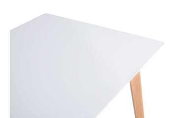 Medio Utdragbart Rektangulärt Matbord 120–155 cm i Trä - Vit - Möbler - Matplats - Matbord & köksbord