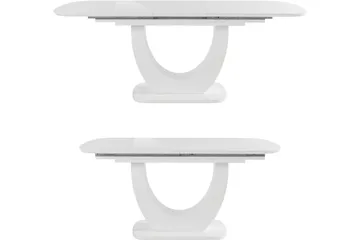 Melfort Matbord Ovalt 160 cm - Vit - Möbler - Matplats - Matbord & köksbord