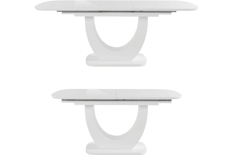 Melfort Ovalt Matbord 160 cm - Vit - Möbler - Matplats - Matbord & köksbord