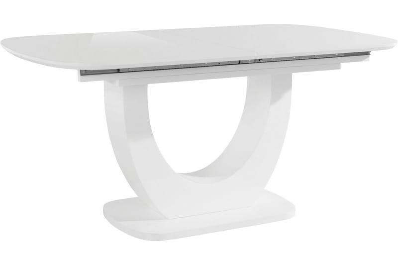 Melfort Ovalt Matbord 160 cm, Vit
