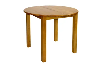 Mix Match Förlängningsbart Runt Matbord 90 cm med Trä- och Ekutseende - Natur - Möbler - Matplats - Matbord & köksbord