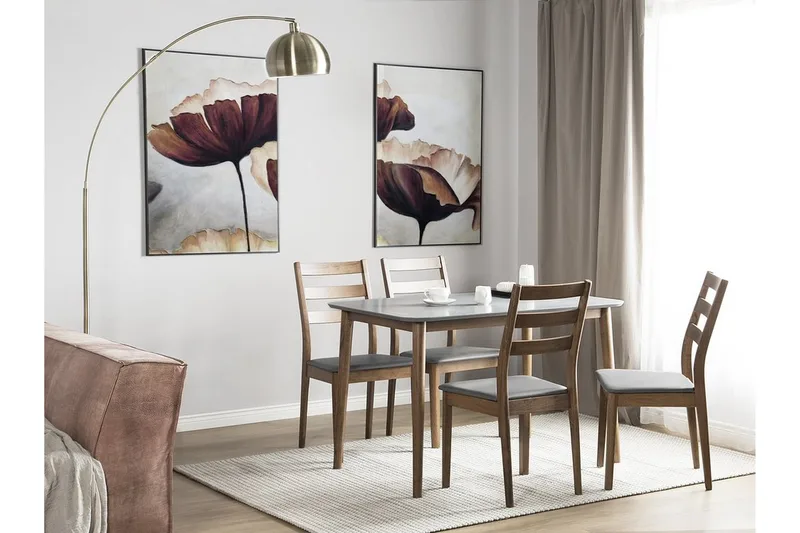 Modesto Matbord 118 cm - Grå - Möbler - Matplats - Matbord & köksbord