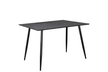 120x80x76 cm, Fiskben Greyeik/Svart