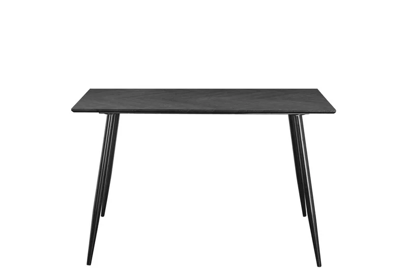 Matbord Monza 120x80x76 cm, Fiskben Greyeik/Svart - 120x80x76 cm, Fiskben Greyeik/Svart - Möbler - Matplats - Matbord & köksbord