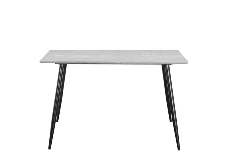 Matbord Monza 120x80x76 cm, Sten/Svart - 120x80x76 cm, Sten/Svart - Möbler - Matplats - Matbord & köksbord