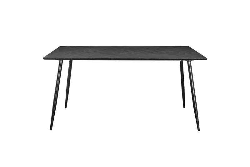 Matbord Monza 160x90x76 cm, Fiskben Greyeik/Svart - 160x90x76 cm, Fiskben Greyeik/Svart - Möbler - Matplats - Matbord & köksbord