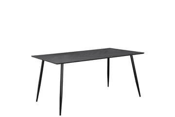 Matbord Monza 160x90x76 cm, Fiskben Greyeik/Svart