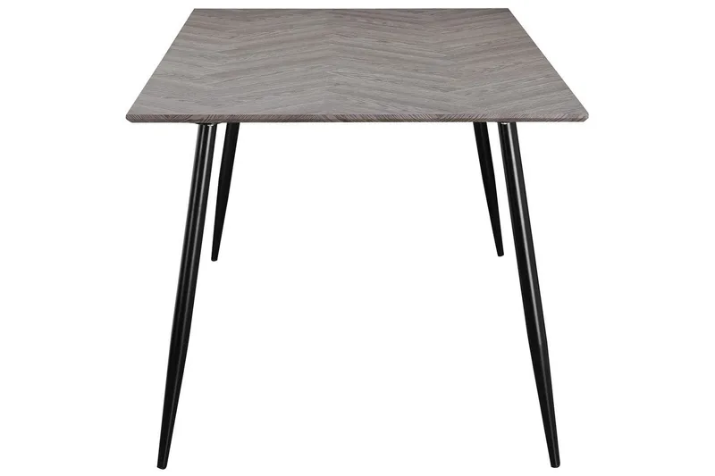 Matbord Monza 160x90x76 cm, Fiskben Viteik/Svart - 160x90x76 cm, Fiskben Viteik/Svart - Möbler - Matplats - Matbord & köksbord