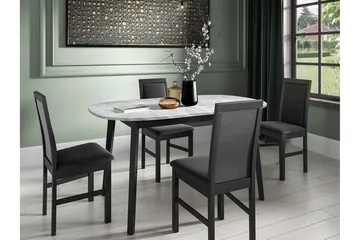 Narberth Matbord 80 cm - Svart - Möbler - Matplats - Matbord & köksbord