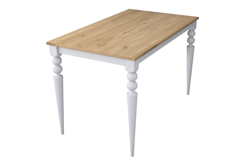 Naryani Matbord 120 cm Valnöt/Vit - Möbler - Matplats - Matbord & köksbord