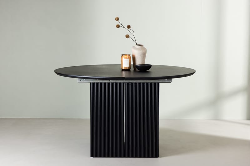 Matbord NO_BRAND Matilda Dining Table Extendable 130/180 - Black / MDF with veneer Black - Möbler - Matplats - Matbord & köksbord