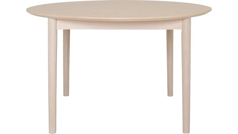 Matbord Nordal 130+50+50 cm - Vitpigmenterad - Möbler - Matplats - Matbord & köksbord