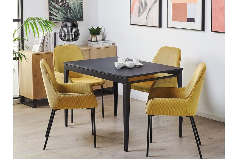 Norley Matbord 160 cm - Svart - Möbler - Matplats - Matbord & köksbord