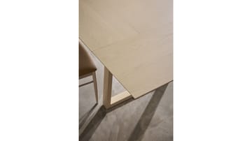 Matbord Norvik 220+50+50 cm - Vitpigmenterad Ek - Möbler - Matplats - Matbord & köksbord