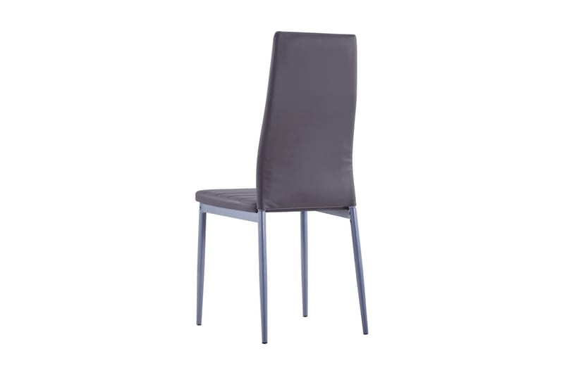 Matbord och stolar 5 delar grå - Grå - Matgrupp & matbord med stolar