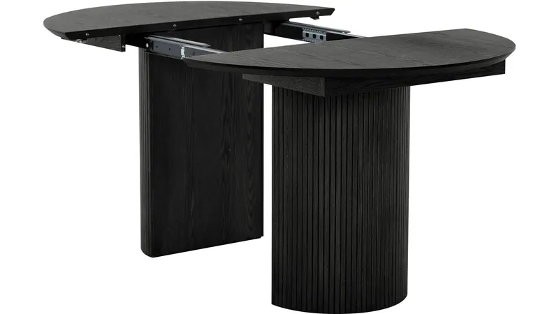Matbord Odmark 105 cm - Svartlackad Ask - Möbler - Matplats - Matbord & köksbord