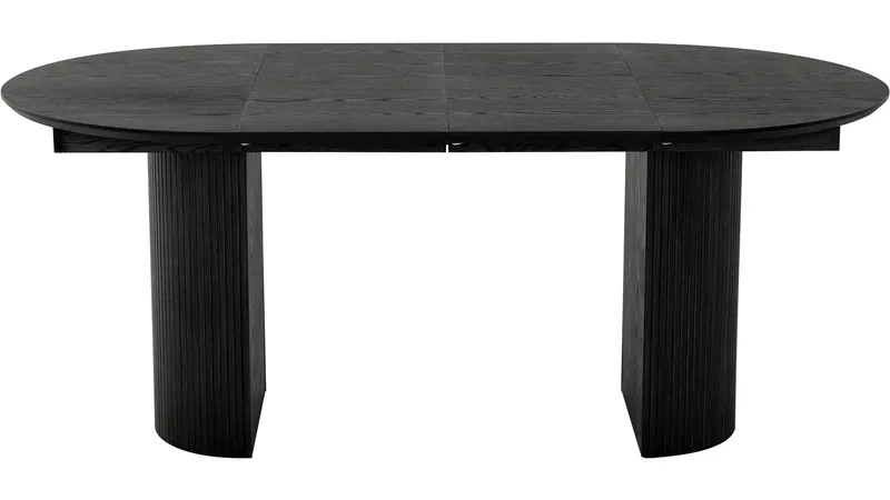 Matbord Odmark 105 cm - Svartlackad Ask - Möbler - Matplats - Matbord & köksbord