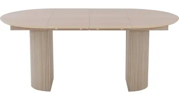 Matbord Odmark 105 cm - Vitpigmenterad Ek - Möbler - Matplats - Matbord & köksbord