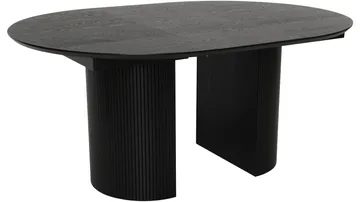 Matbord Odmark 120 cm - Svartlackad ask - Möbler - Matplats - Matbord & köksbord