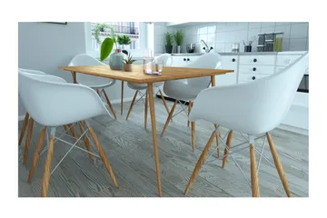 Oktoos Matbord 160 cm - Natur - Möbler - Matplats - Matbord & köksbord