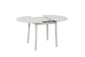 Oliver Litet Runt Matbord 100 cm i Målad MDF - Vit - Möbler - Matplats - Matbord & köksbord