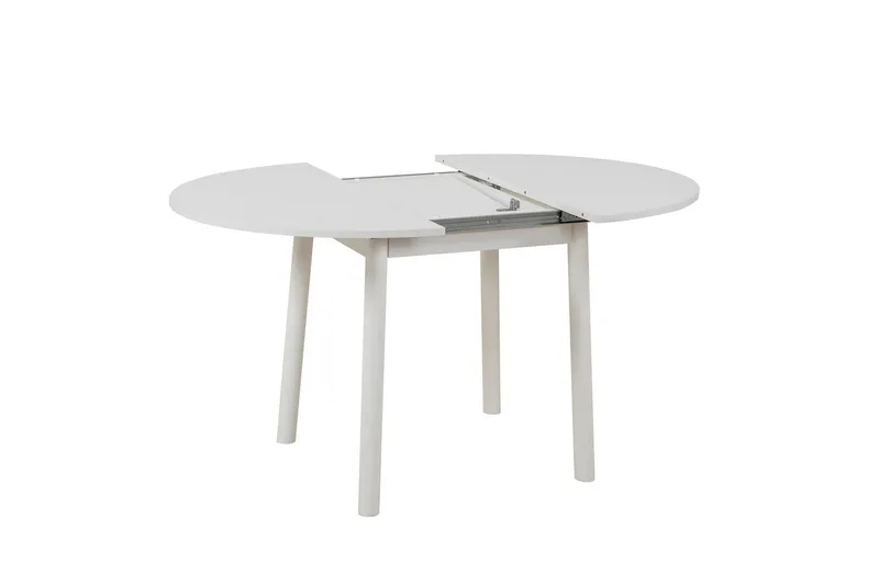 Oliver Litet Runt Matbord 100 cm i Målad MDF - Vit - Möbler - Matplats - Matbord & köksbord