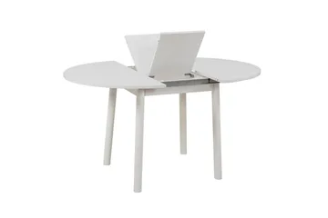 Oliver Litet Runt Matbord 100 cm i Målad MDF - Vit - Möbler - Matplats - Matbord & köksbord