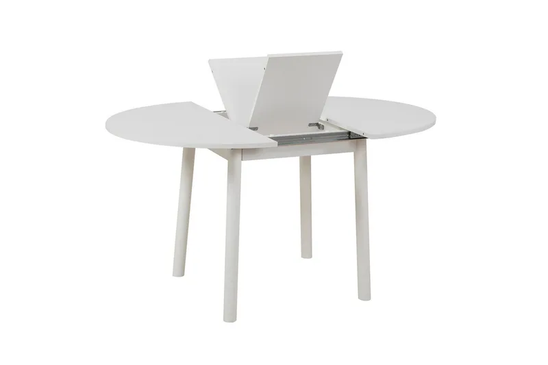 Oliver Litet Runt Matbord 100 cm i Målad MDF - Vit - Möbler - Matplats - Matbord & köksbord