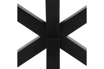 Parkins Rektangulärt Matbord 160 cm med Betong- och Metallutseende - Mörkgrå - Möbler - Matplats - Matbord & köksbord