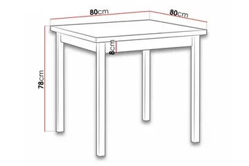 Patrickswell Matbord 80 cm - Möbler - Matplats - Matbord & köksbord