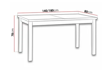 Patrickswell Matbord 80 cm - Möbler - Matplats - Matbord & köksbord