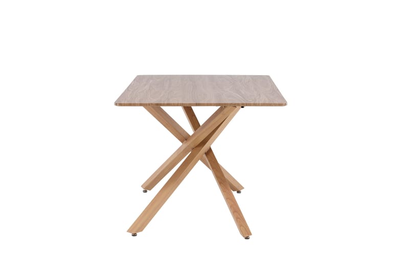 Piazza Rektangulärt Matbord 180 cm med Trä- och Ekutseende - Brun - Möbler - Matplats - Matbord & köksbord