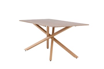 Piazza Rektangulärt Matbord 180 cm med Trä- och Ekutseende - Brun - Möbler - Matplats - Matbord & köksbord