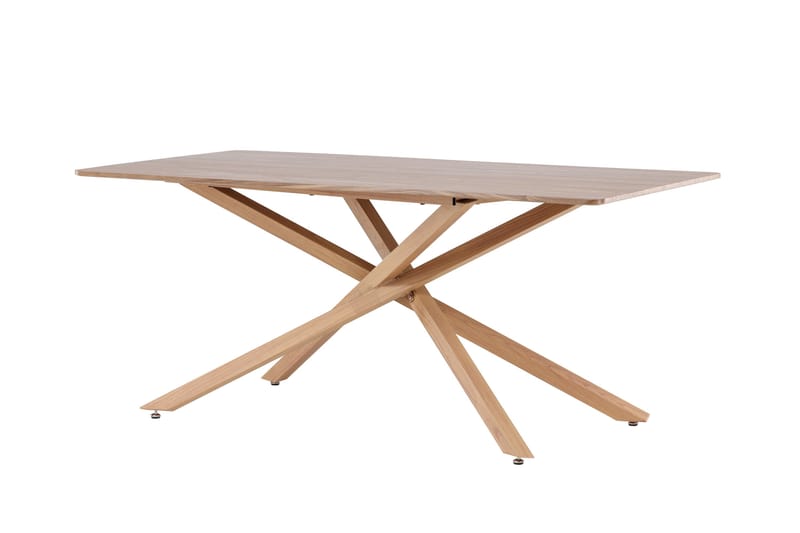 Piazza Rektangulärt Matbord 180 cm med Trä- och Ekutseende - Brun - Möbler - Matplats - Matbord & köksbord